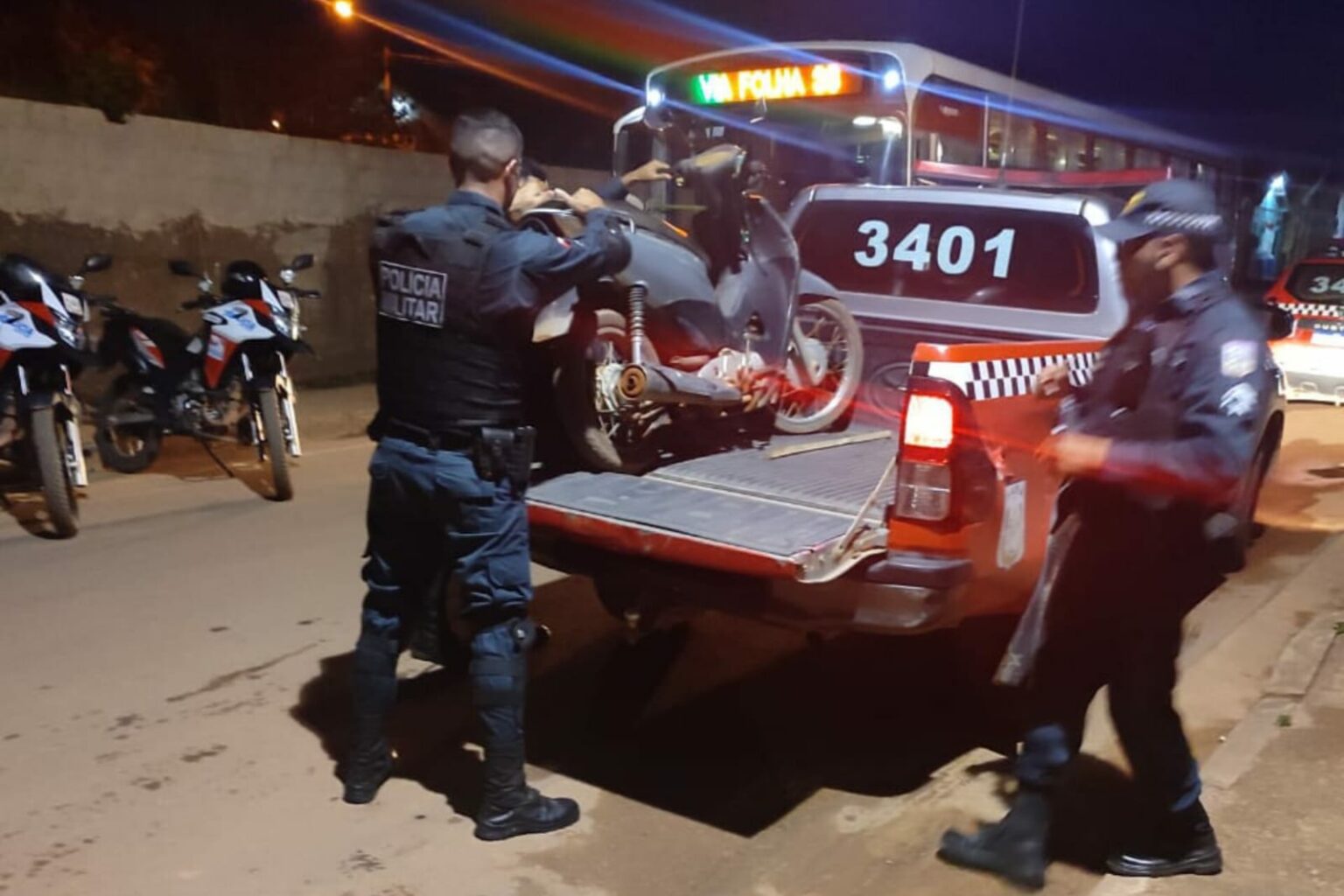 PM recupera moto roubada em Marabá