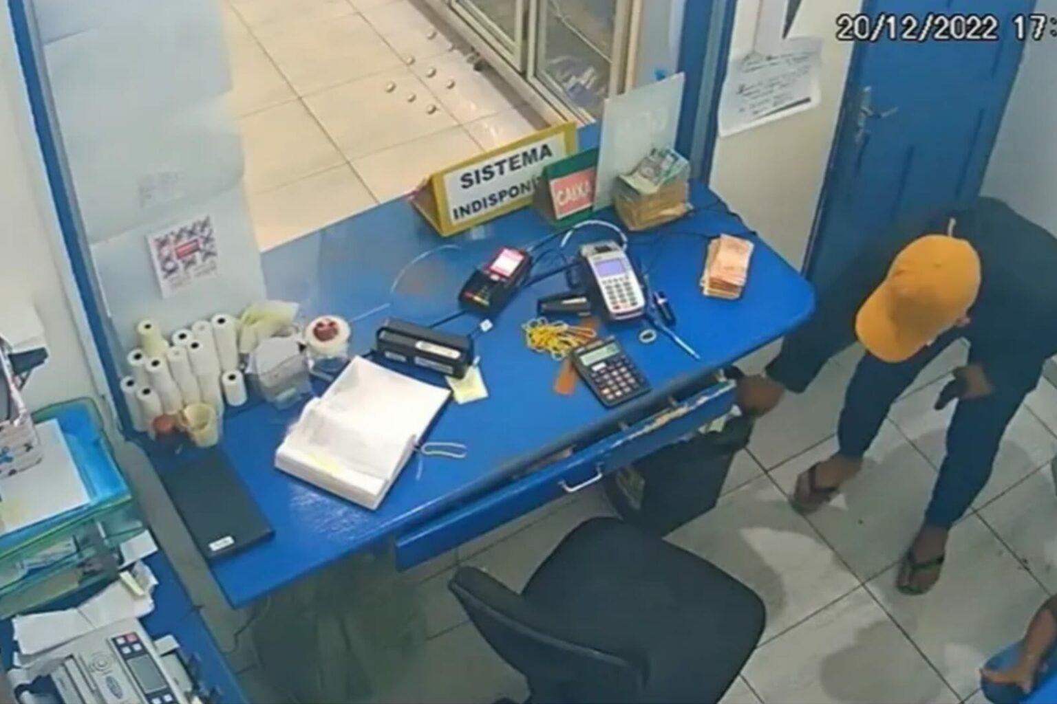 Bandido armado rende funcionária de correspondente bancário no Pará