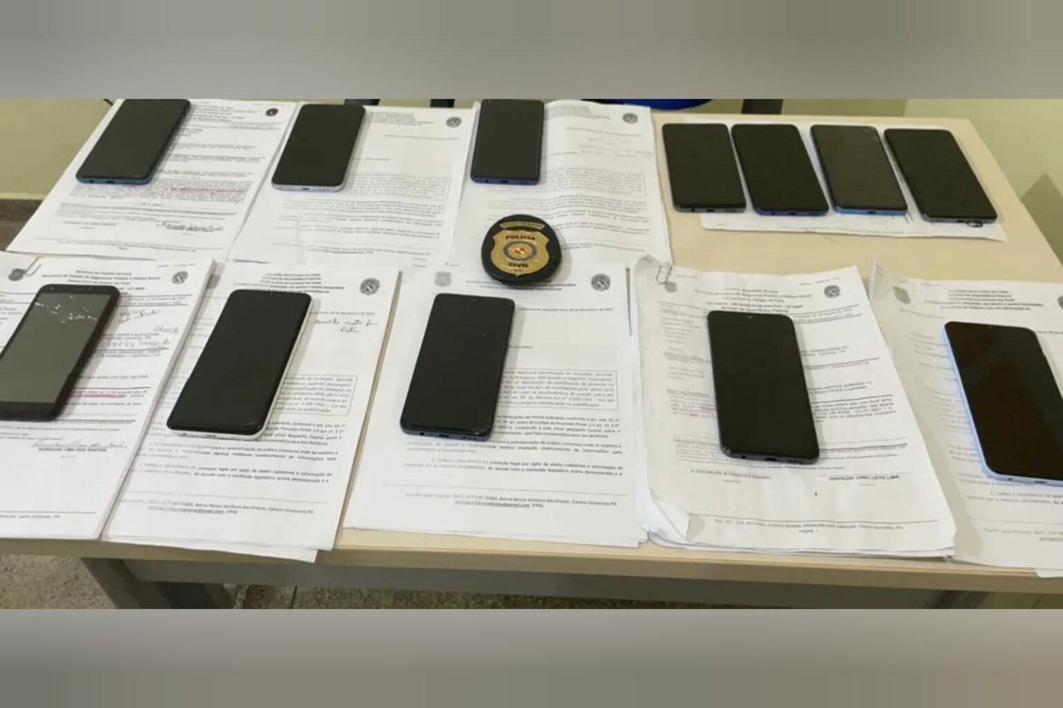 Polícia Civil recupera 12 celulares com registro de furto e roubo em Oriximiná