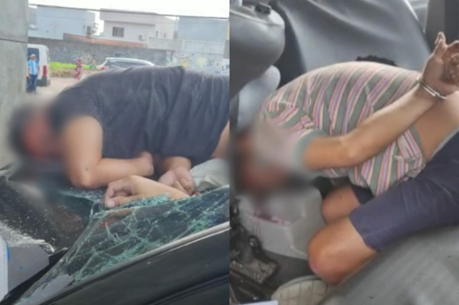 Viatura da polícia colide com estação do BRT e deixa dois mortos em Belém