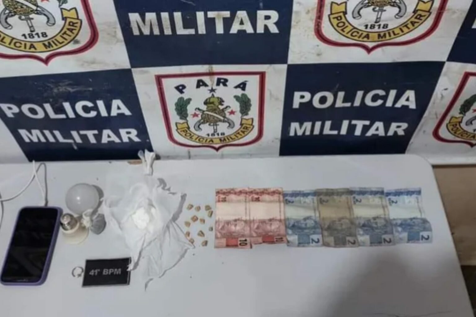 Trio é preso com maconha, cocaína e pedras de crack no oeste do Pará