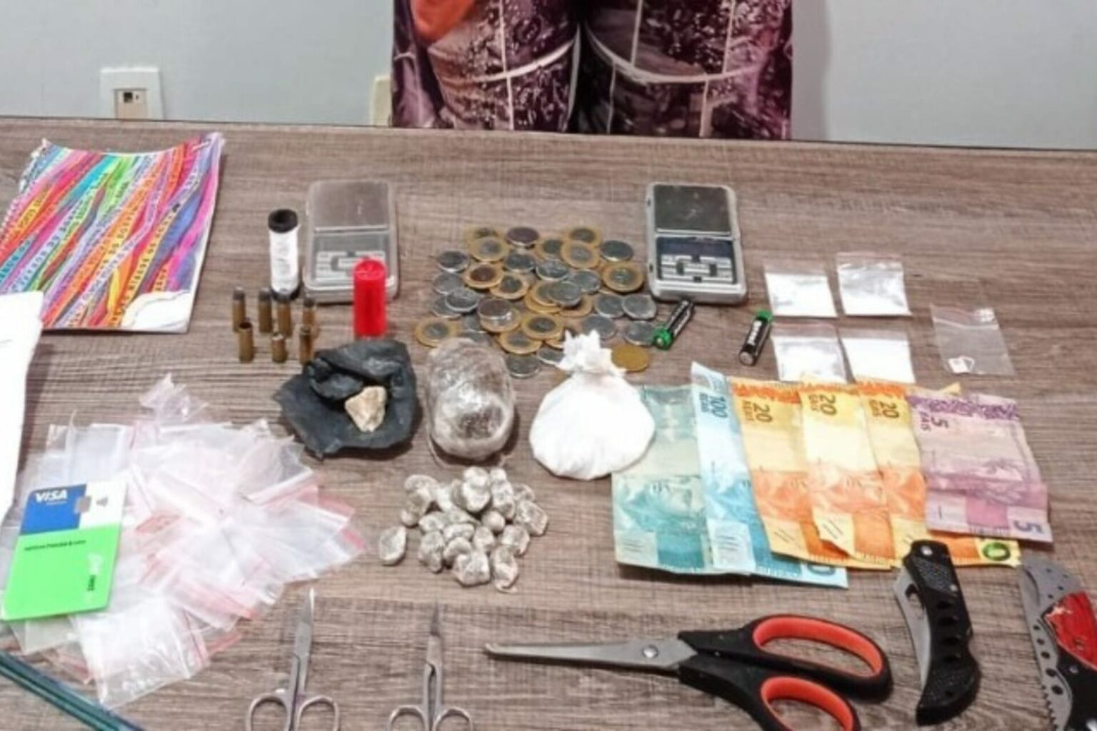 PM desarticula ponto de tráfico de drogas em Dom Eliseu