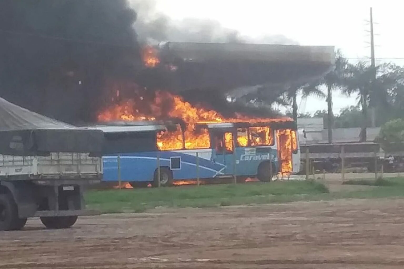 Incêndio atinge posto de combustível no nordeste do Pará