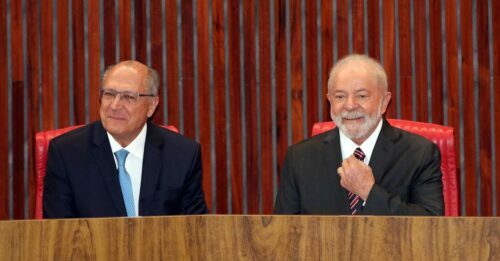 Lula e Alckmin são diplomados no TSE