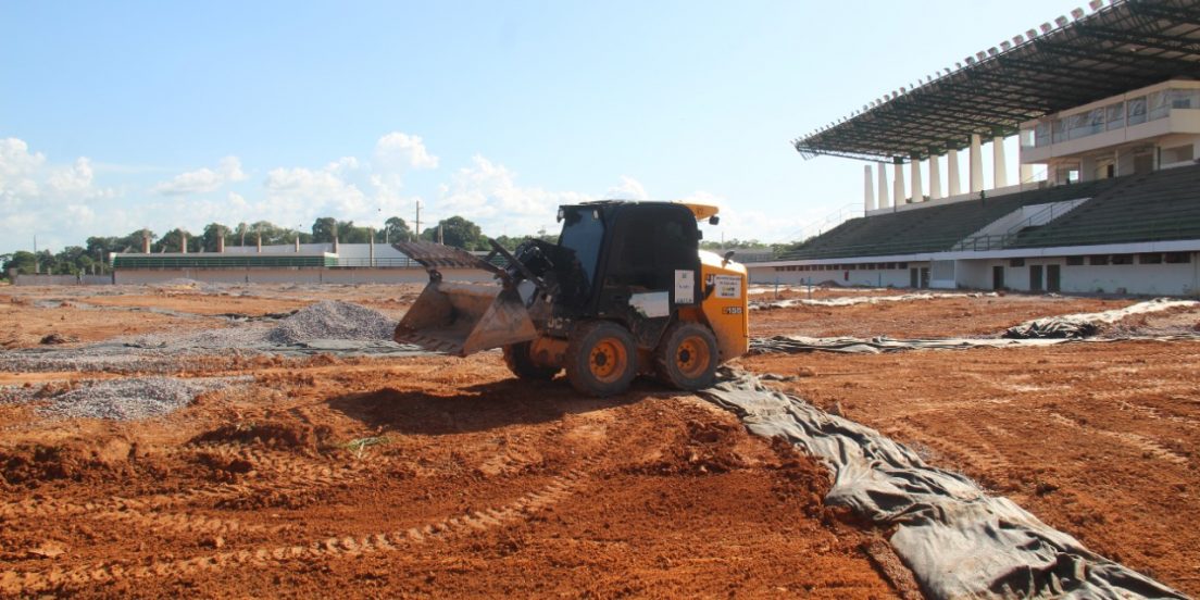 Novo estádio municipal está em fase de conclusão em Marabá