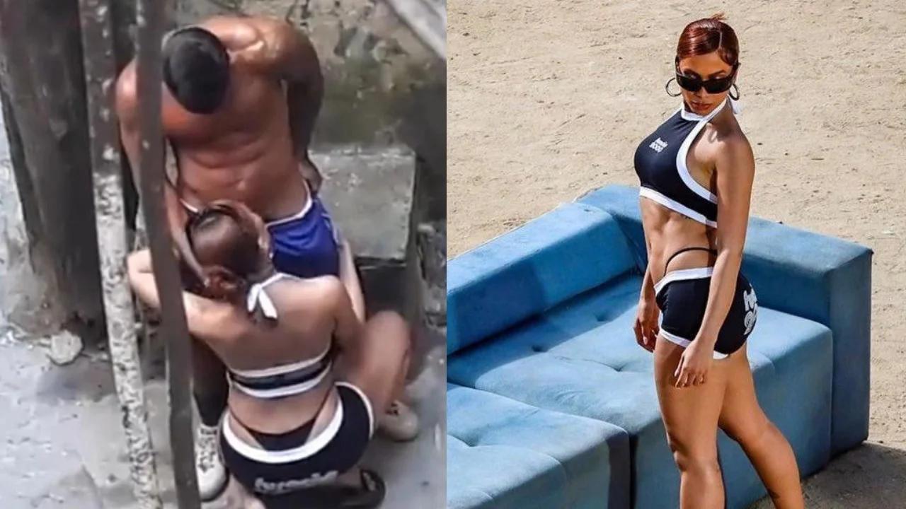 Vídeo: Anitta simula sexo oral em gravação de novo clipe