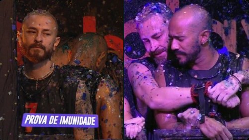 Fred e Ricardo vencem a primeira prova de imunidade do BBB23
