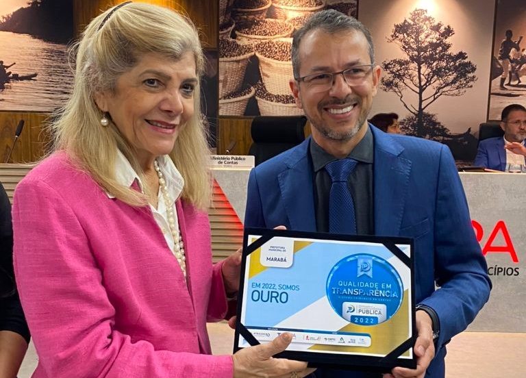 Marabá recebe certificação Ouro no Programa Nacional de Transparência Pública 2022