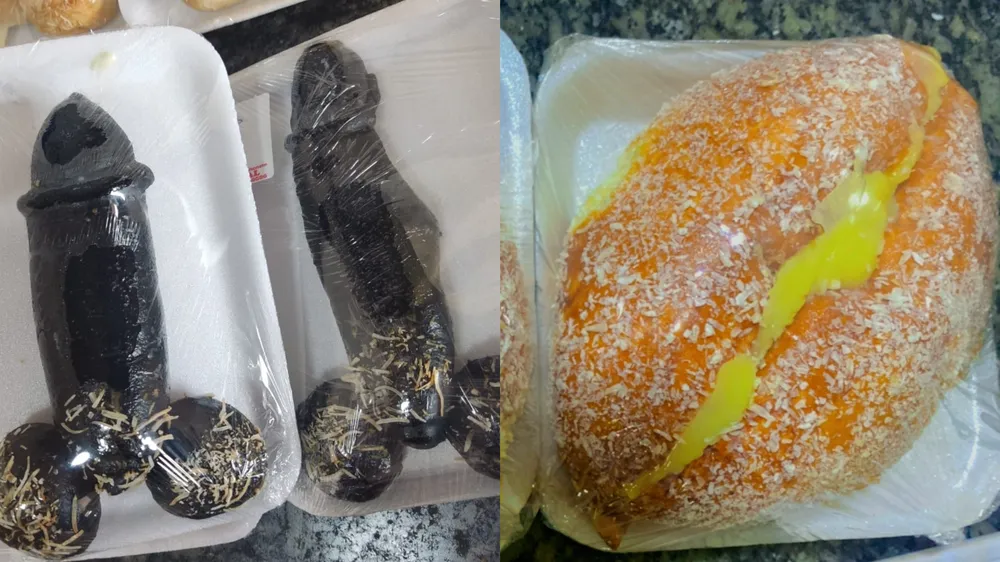 Padaria vende pães em formatos de pênis e vagina, no interior do Pará