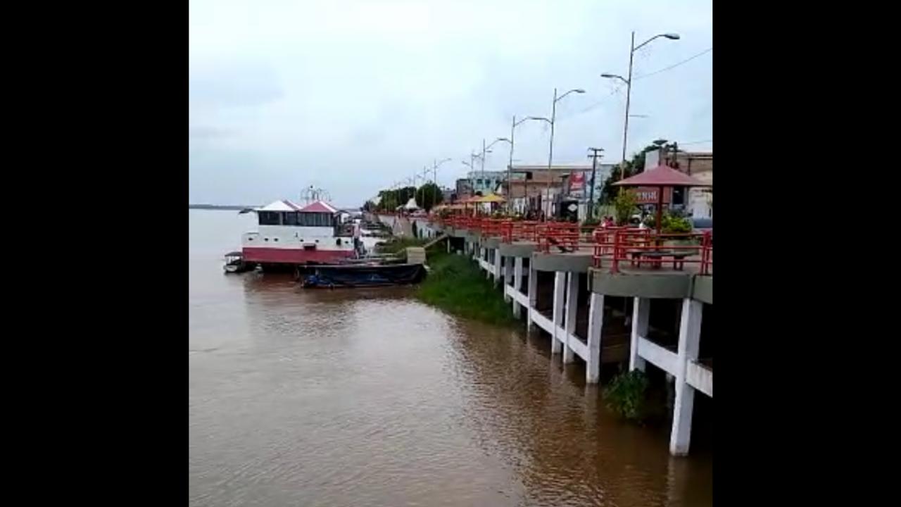 Rio Tocantins marca 7,98 metros na manhã desta terça-feira, em Marabá