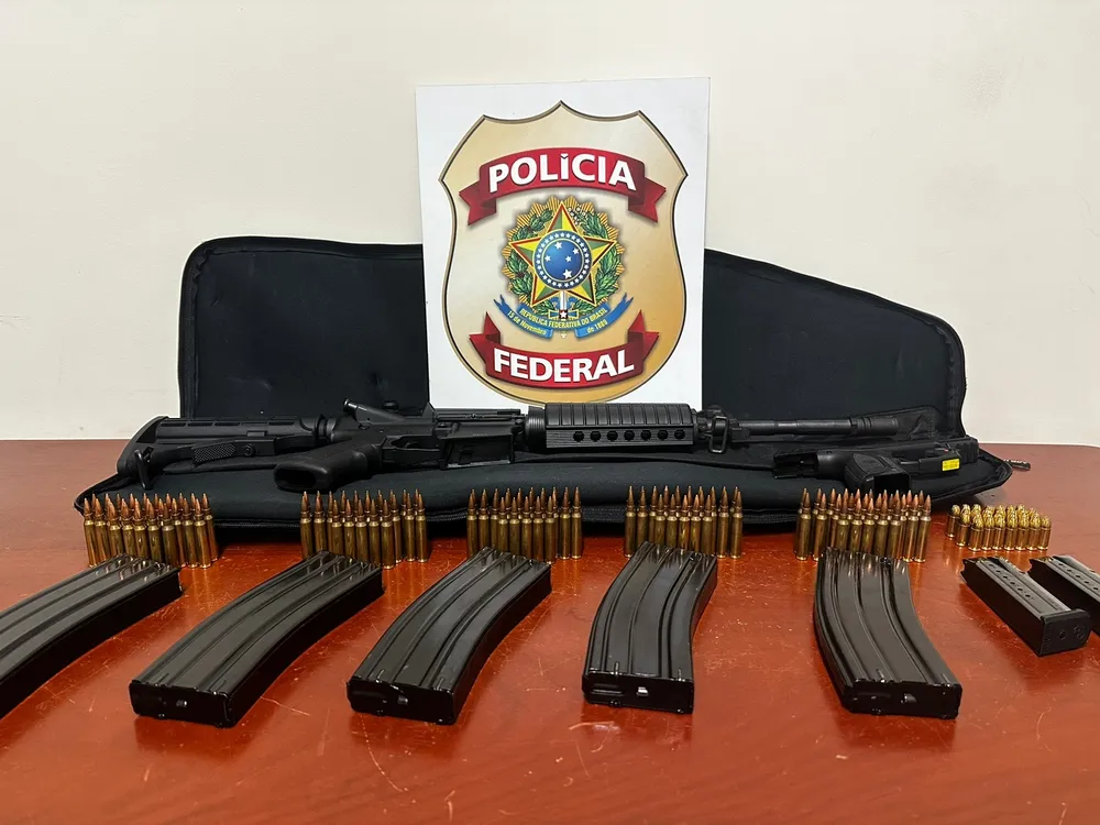 PF prende fazendeiro transportando armas de fogo no sul do Pará