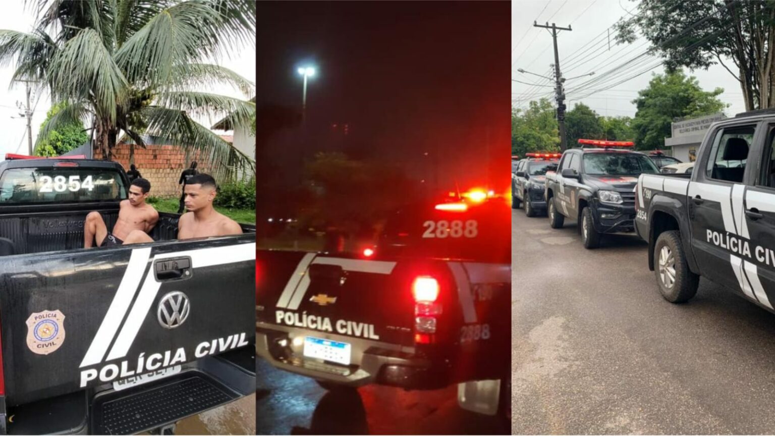 Polícia Civil usa drone, captura 5 suspeitos, apreende drogas e munição em Marabá