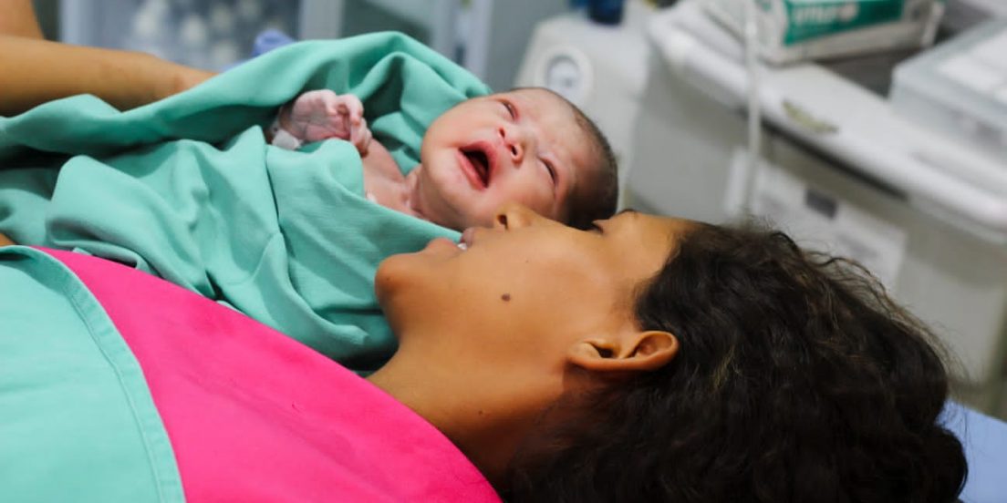 No HMI, Aylla Jasmim é a primeira bebê de 2023 em Marabá