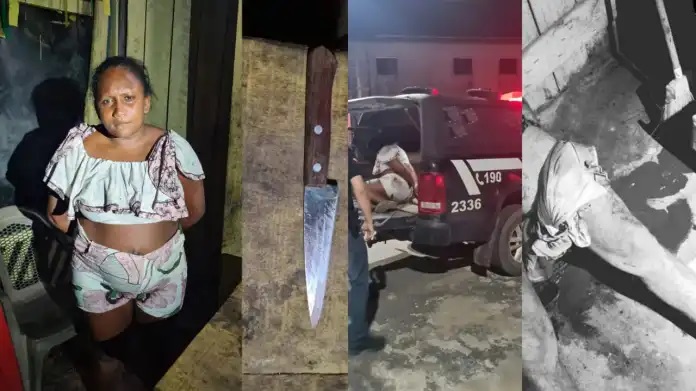 Mulher é presa após matar o marido a facadas no Pará
