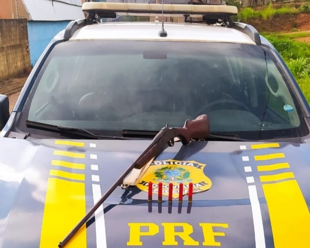 ‘Motoqueiro’ é preso por porte ilegal de arma de fogo em Novo Repartimento