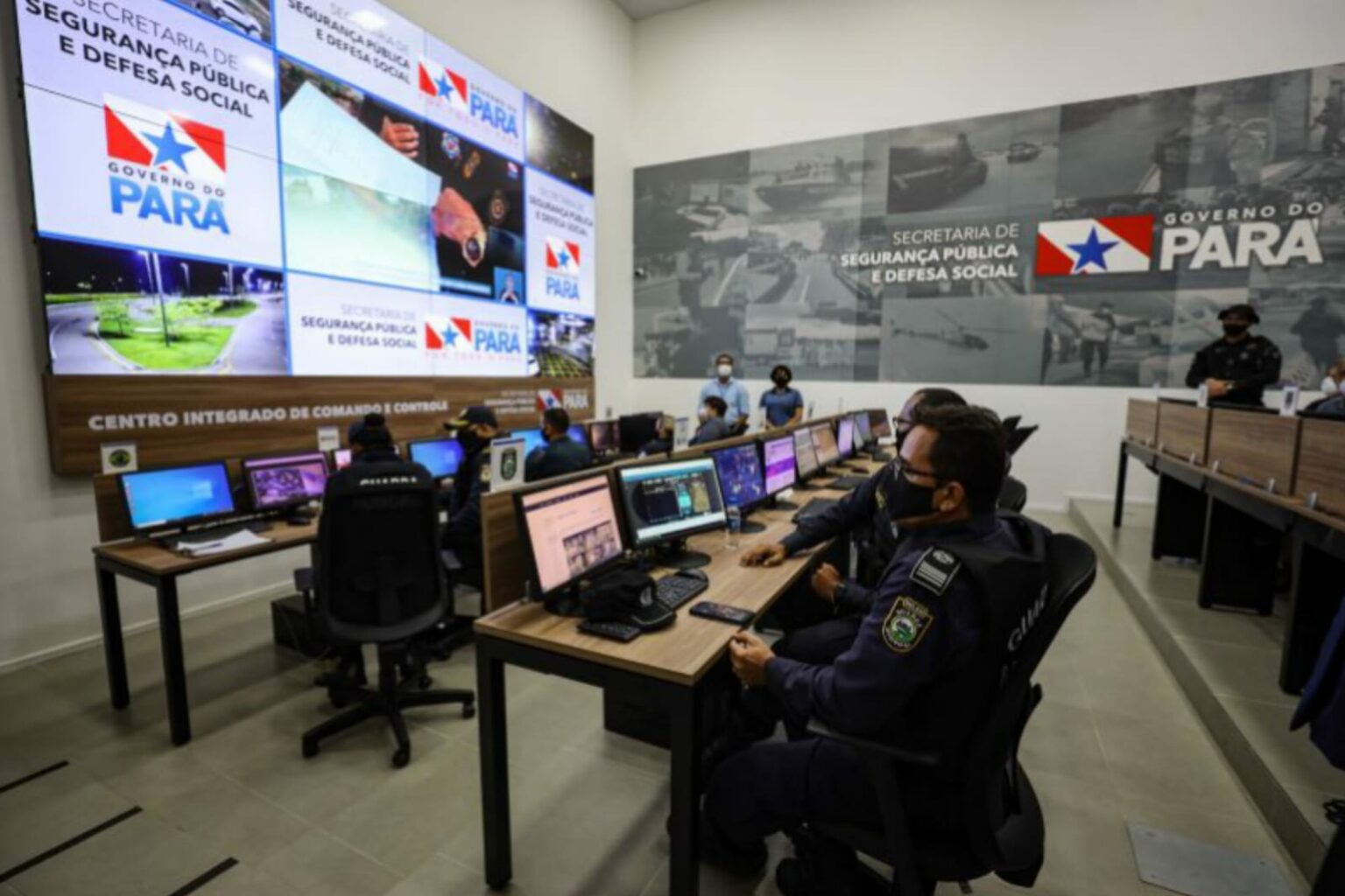 Governo do Pará envia 60 policiais de Missões Especiais e Choque ao Distrito Federal