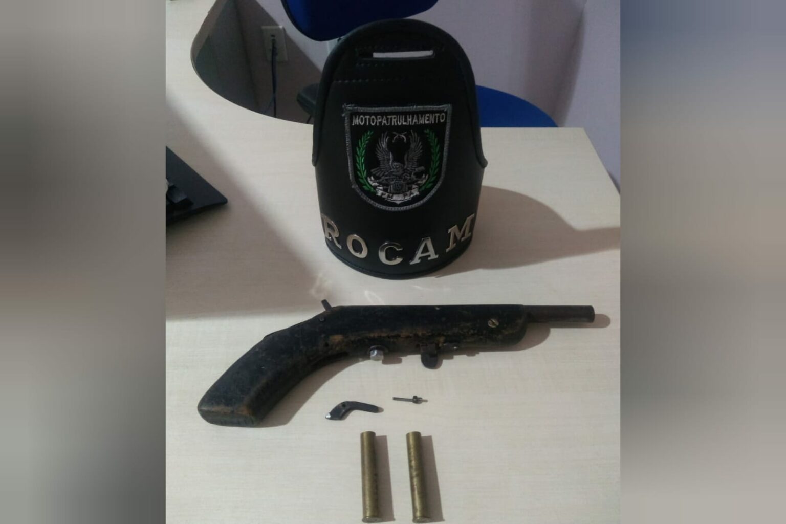 PM recaptura foragido e apreende arma de fogo no Pará