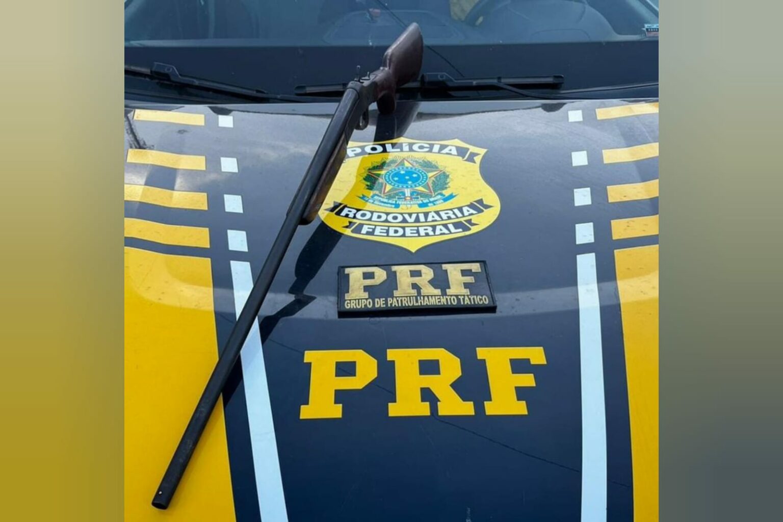 PRF apreende arma de fogo em Tucuruí