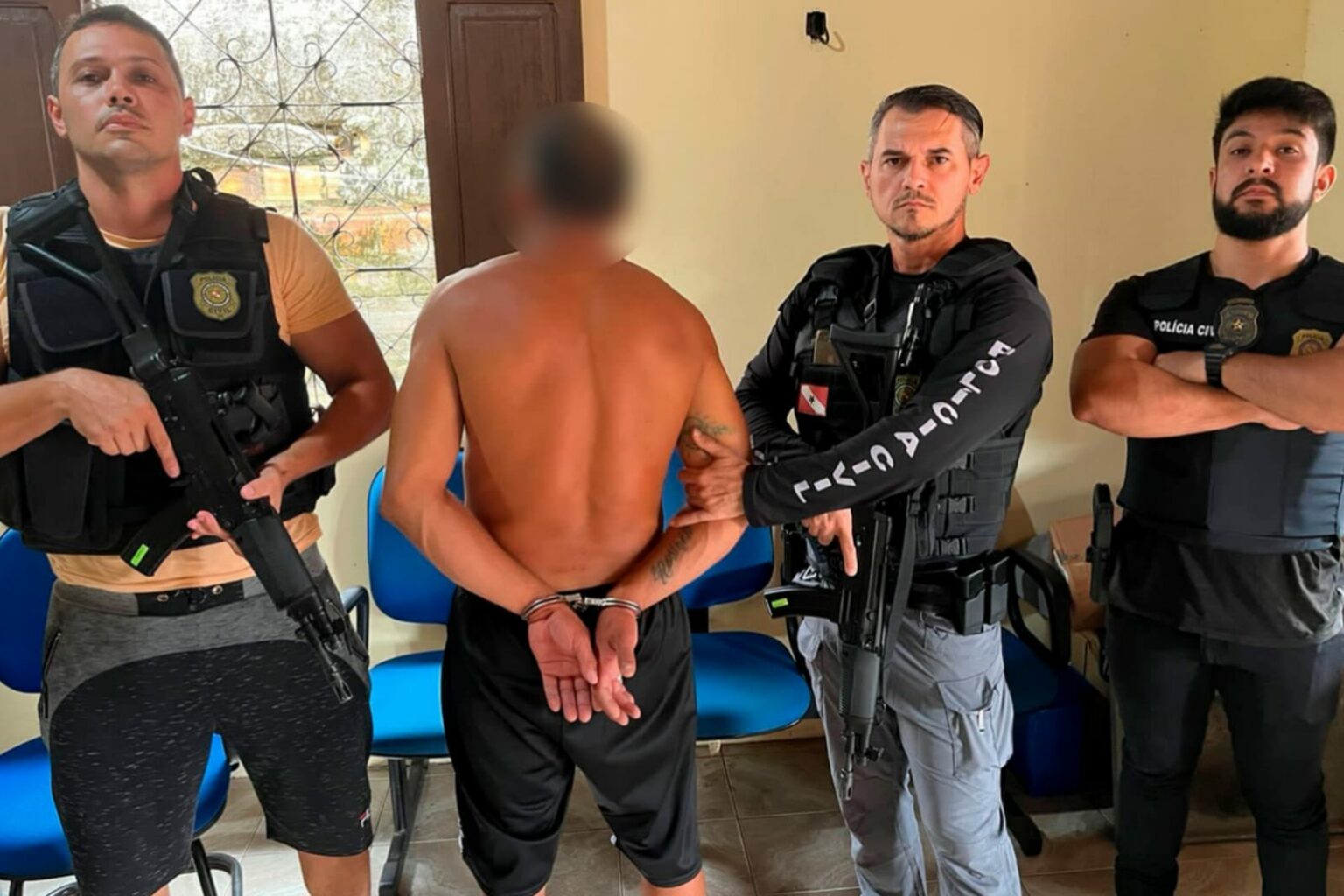 Polícia Civil recaptura homem foragido do sistema prisional no Pará