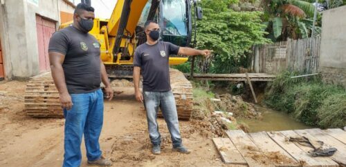 Prefeitura de Marabá realiza serviços infraestruturais nas grotas de grande porte da cidade