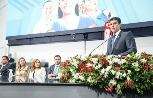 Governador Helder Barbalho presta contas durante abertura do ano legislativo da Alepa