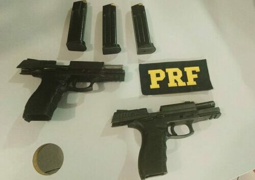 Homem é preso após ser flagrado com duas pistolas em ônibus no Pará