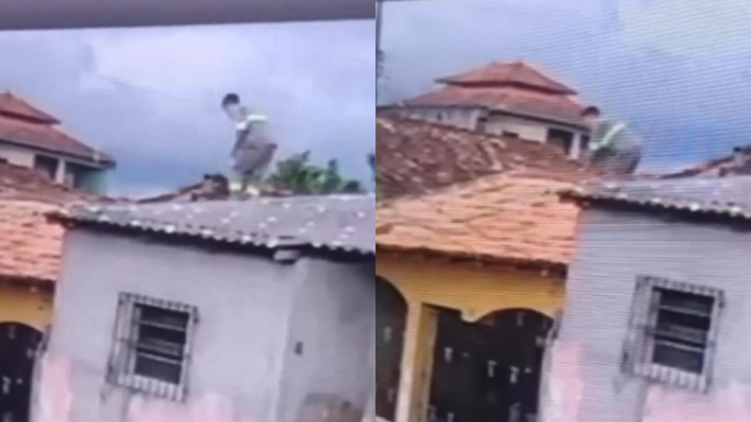 Homem assalta enfermeira e tenta fugir por telhados de casas no Pará