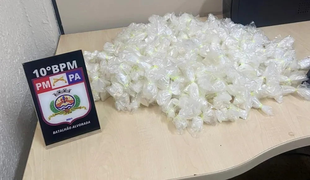 Mulher é presa com 320 papelotes de pasta base de cocaína no Pará