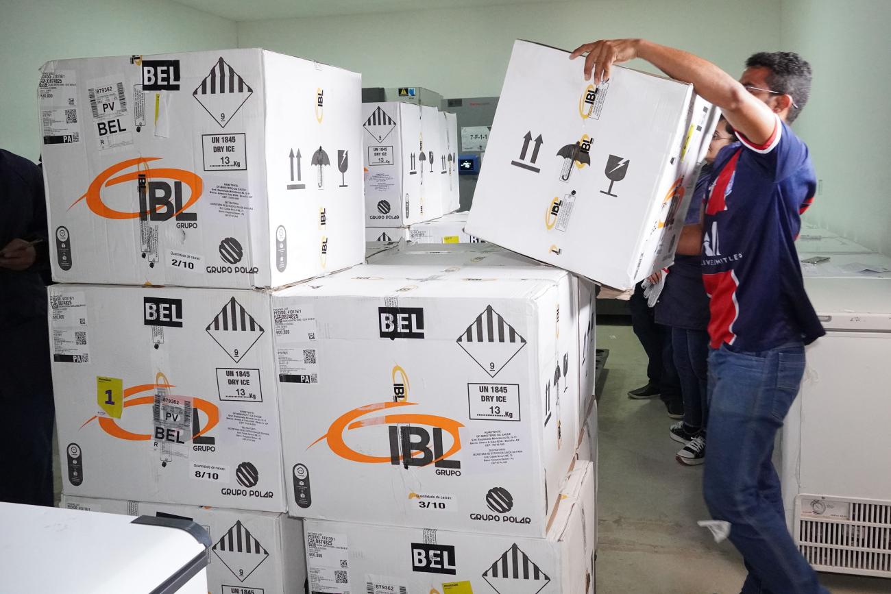 Covid-19: Pará recebe primeira remessa de vacinas bivalentes com 64.800 doses
