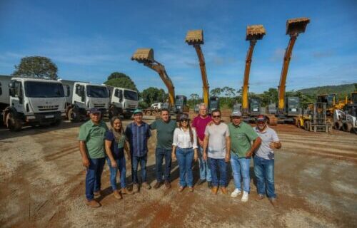 Prefeitura de Canaã dos Carajás recebe novas máquinas para pavimentação
