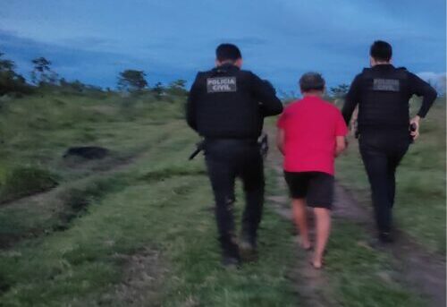 PC captura foragido da Justiça por homicídio e estupro no Pará