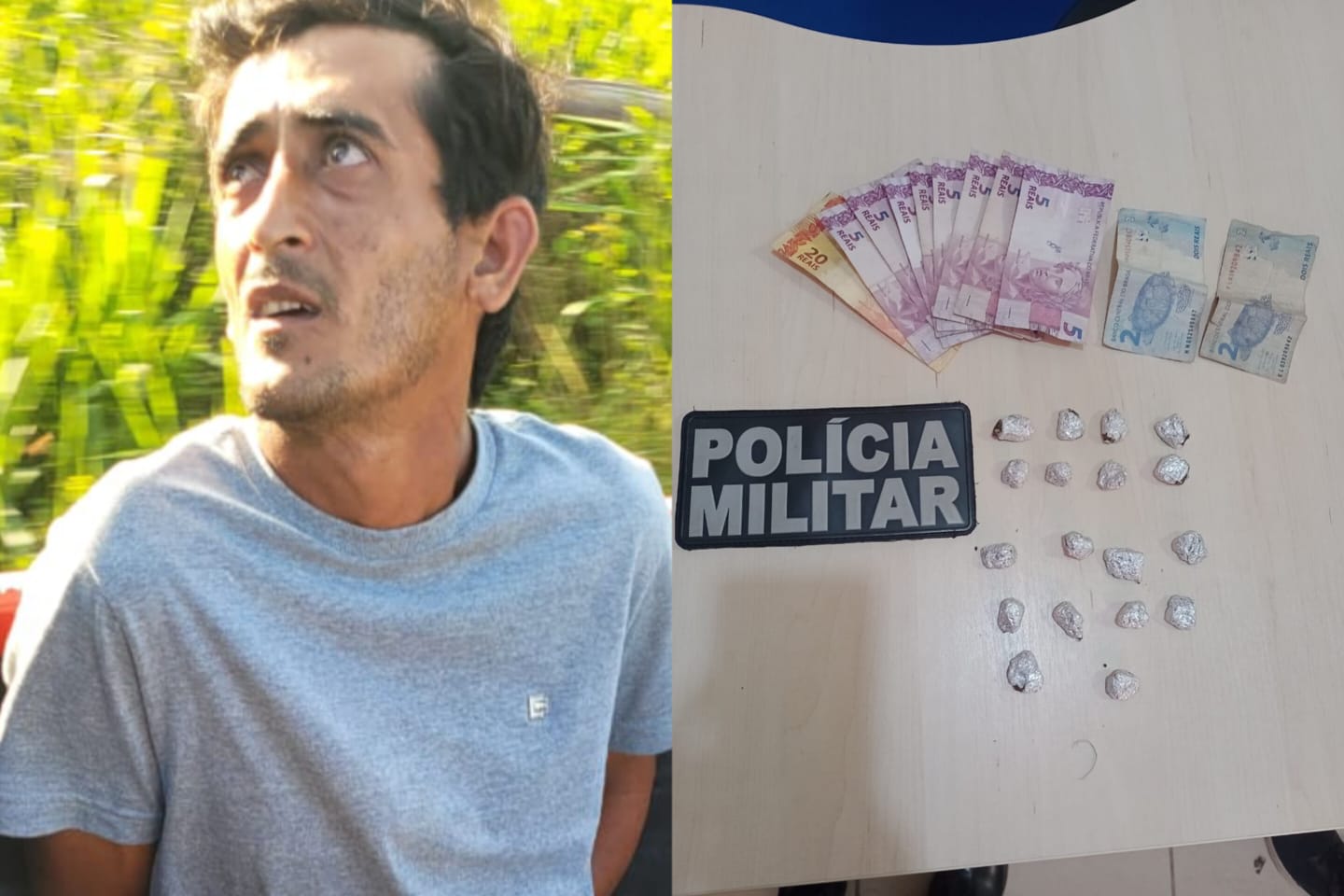Homem é preso após ser flagrado com drogas em Itupiranga