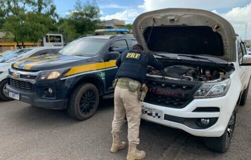 Caminhonete roubada em Manaus é recuperada no interior do Pará