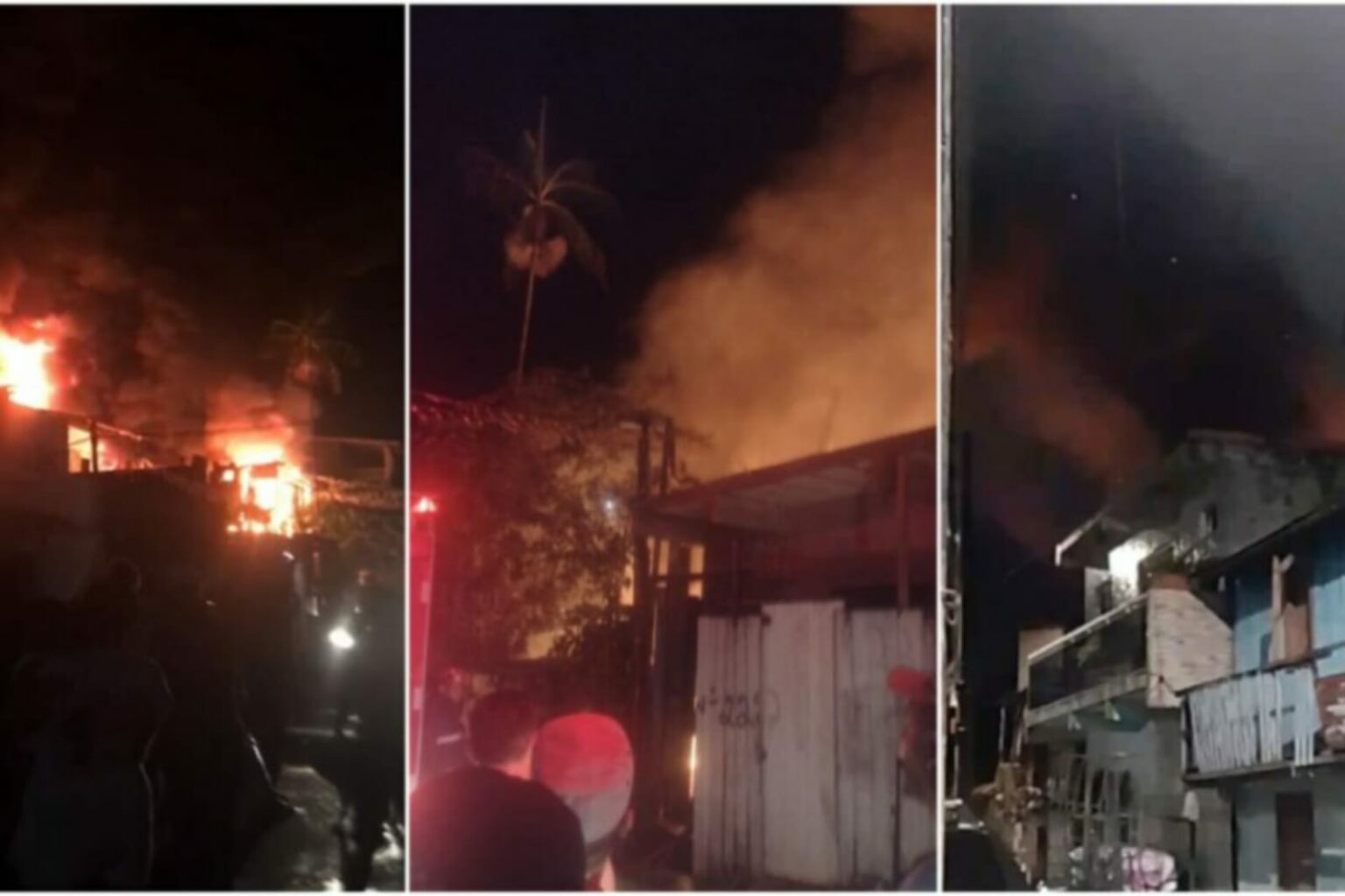 Incêndio de grandes proporções atinge casas no Pará