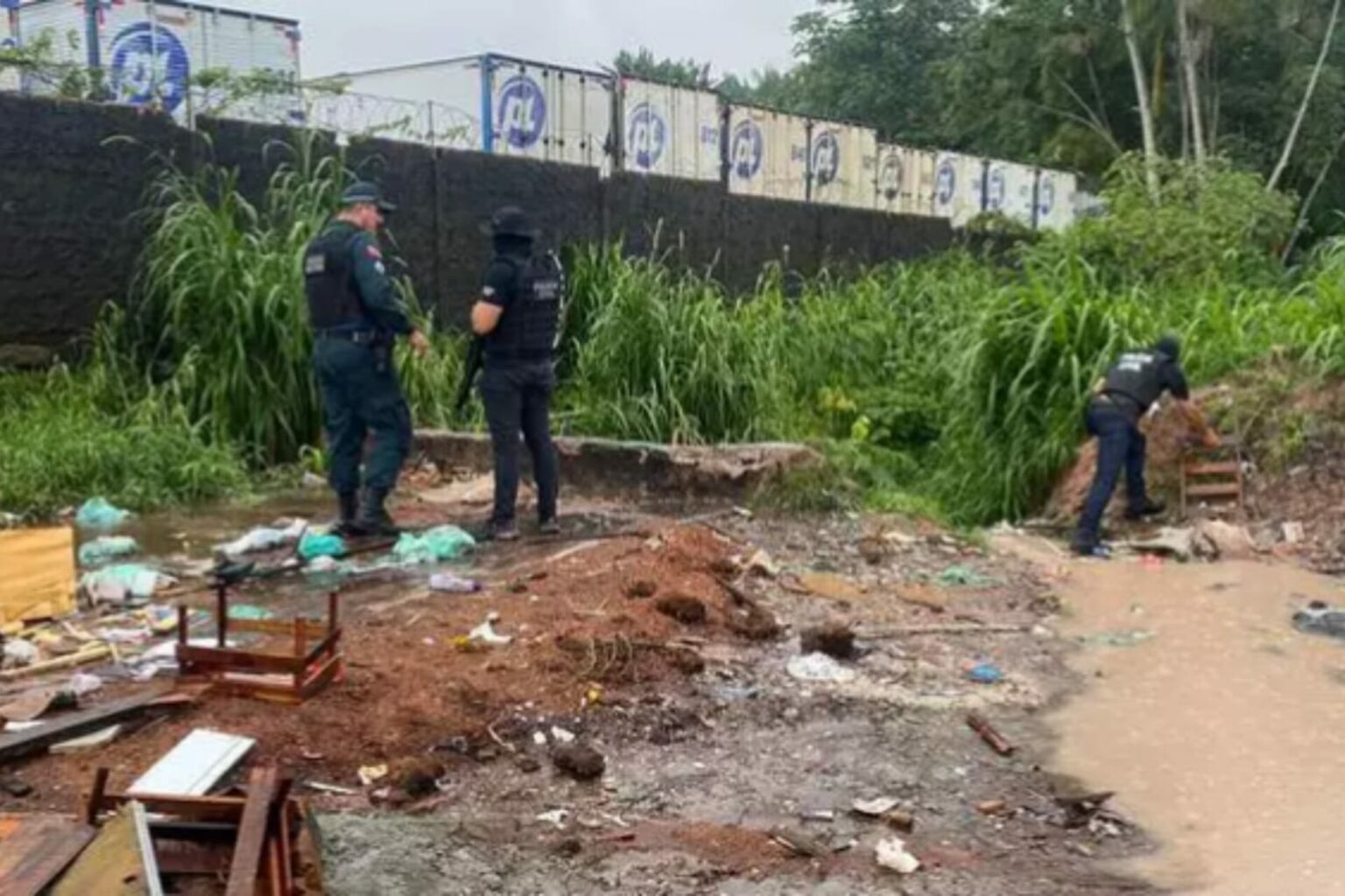 Corpo em estado de decomposição é encontrado em córrego no Pará