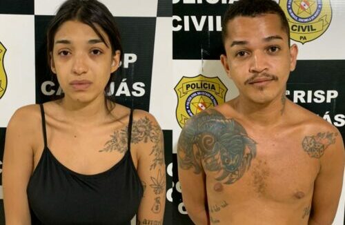 Casal é preso por tráfico e porte ilegal de arma de fogo em Marabá