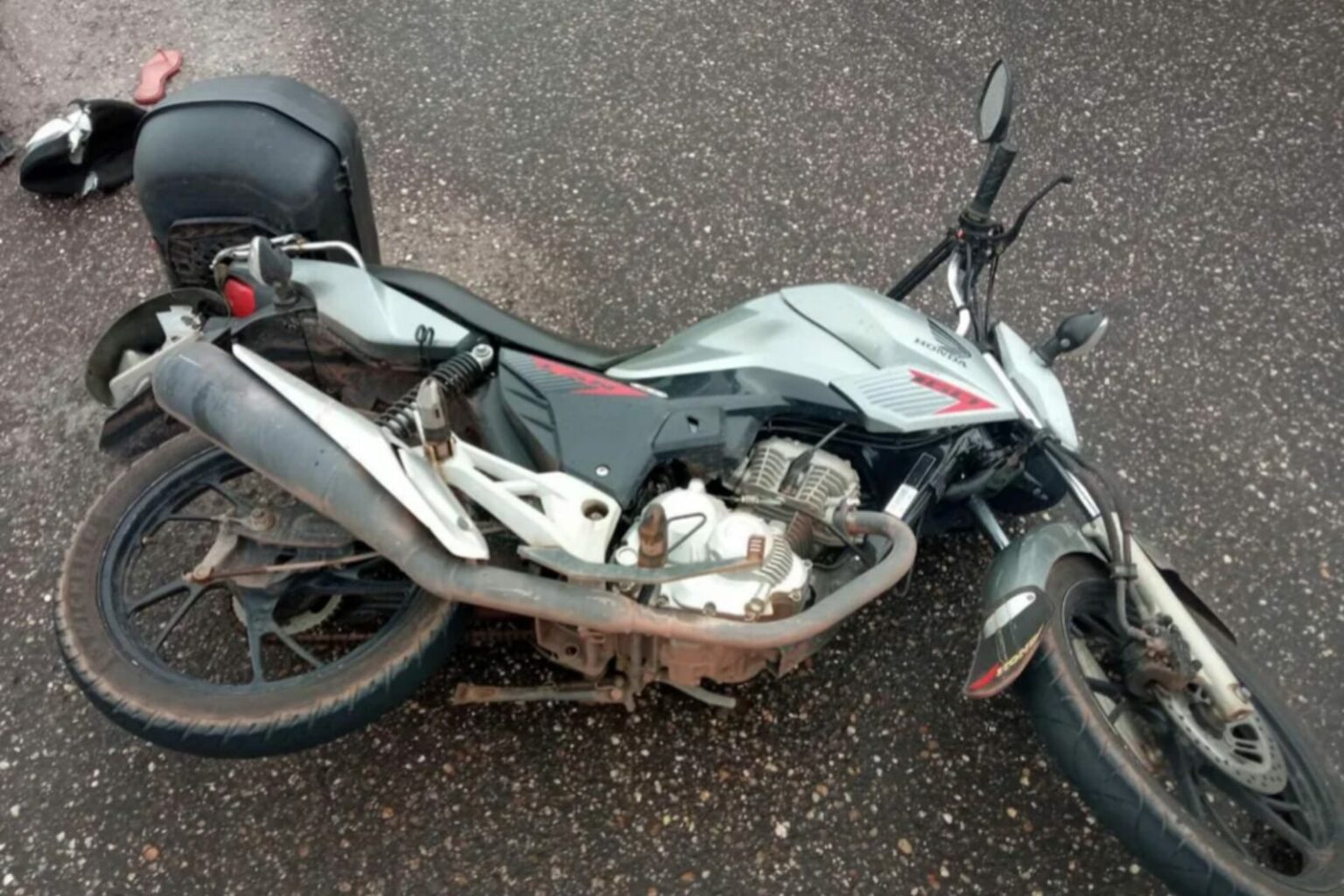 Mulher morre atropelada após se desequilibrar e cair de moto no Pará