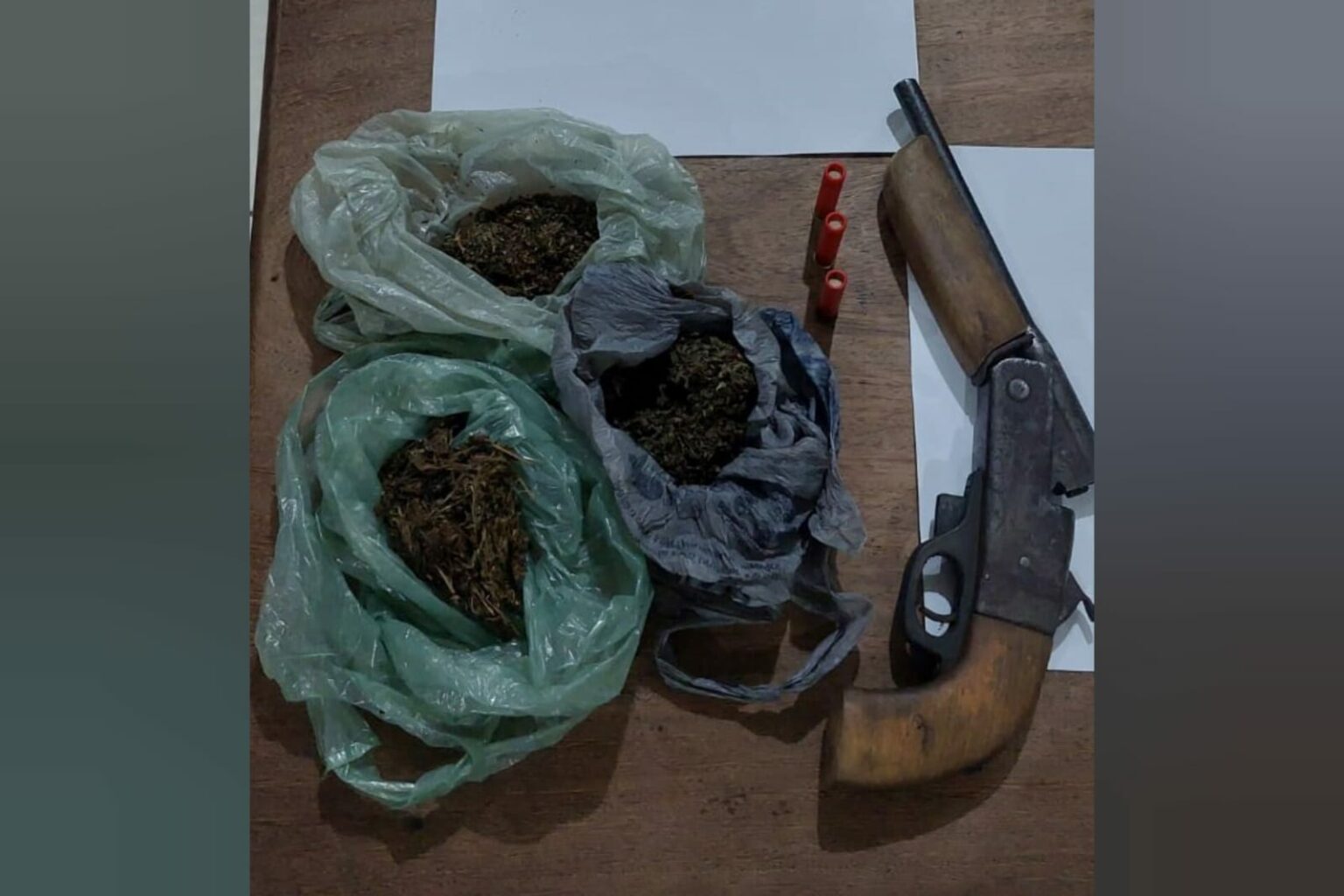 PM apreende drogas e armas de fogo em Tucuruí