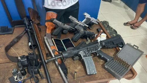 PM desarticula grupo criminoso e apreende armas no Pará