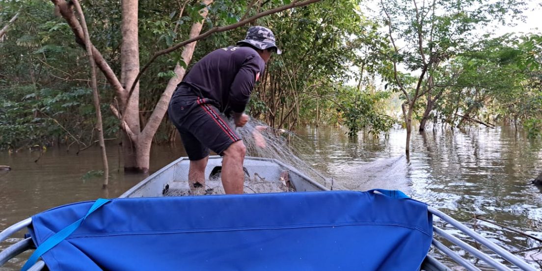 Semma encerra piracema com mais de 380 kg de pescado apreendidos