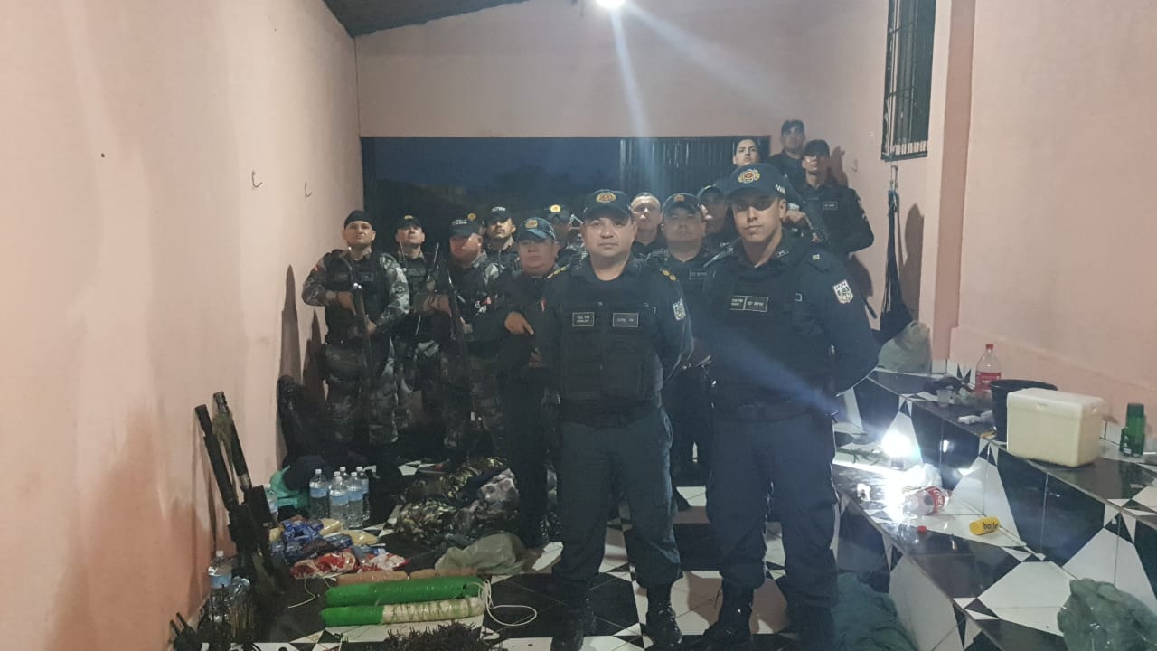 Vídeo: PM apreende armas e munições no sudeste do Pará