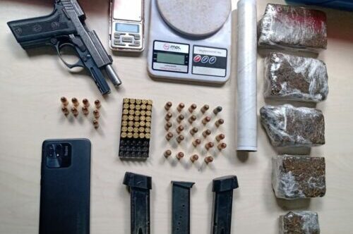 Casal é flagrado com drogas e arma de fogo em Tucuruí