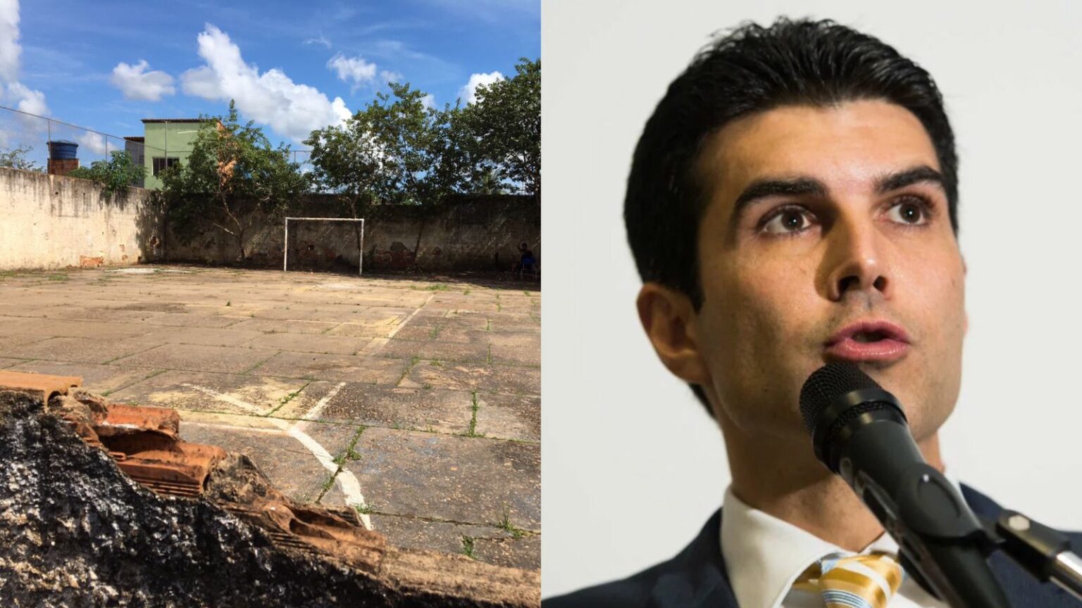 Marabá: Prédio da Escola Liberdade representa o desastre na educação do governo Helder no Pará