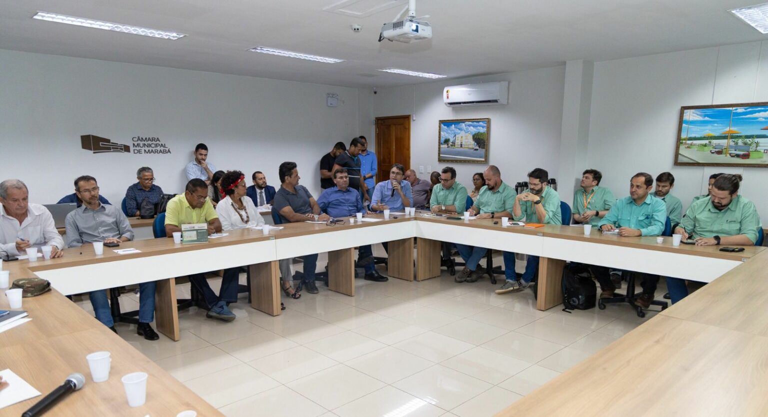 Comissão discute andamento de obras da Vale em Marabá