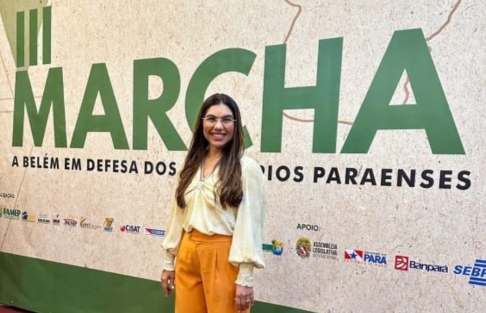 Prefeita de Canaã dos Carajás participa da III Marcha em Defesa dos Municípios em Belém