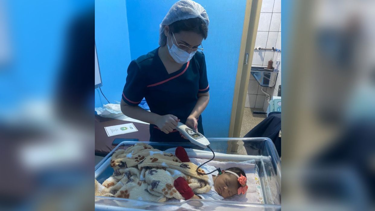 Madre Teresa doa aparelho para “Teste da Orelhinha” no Materno Infantil de Marabá