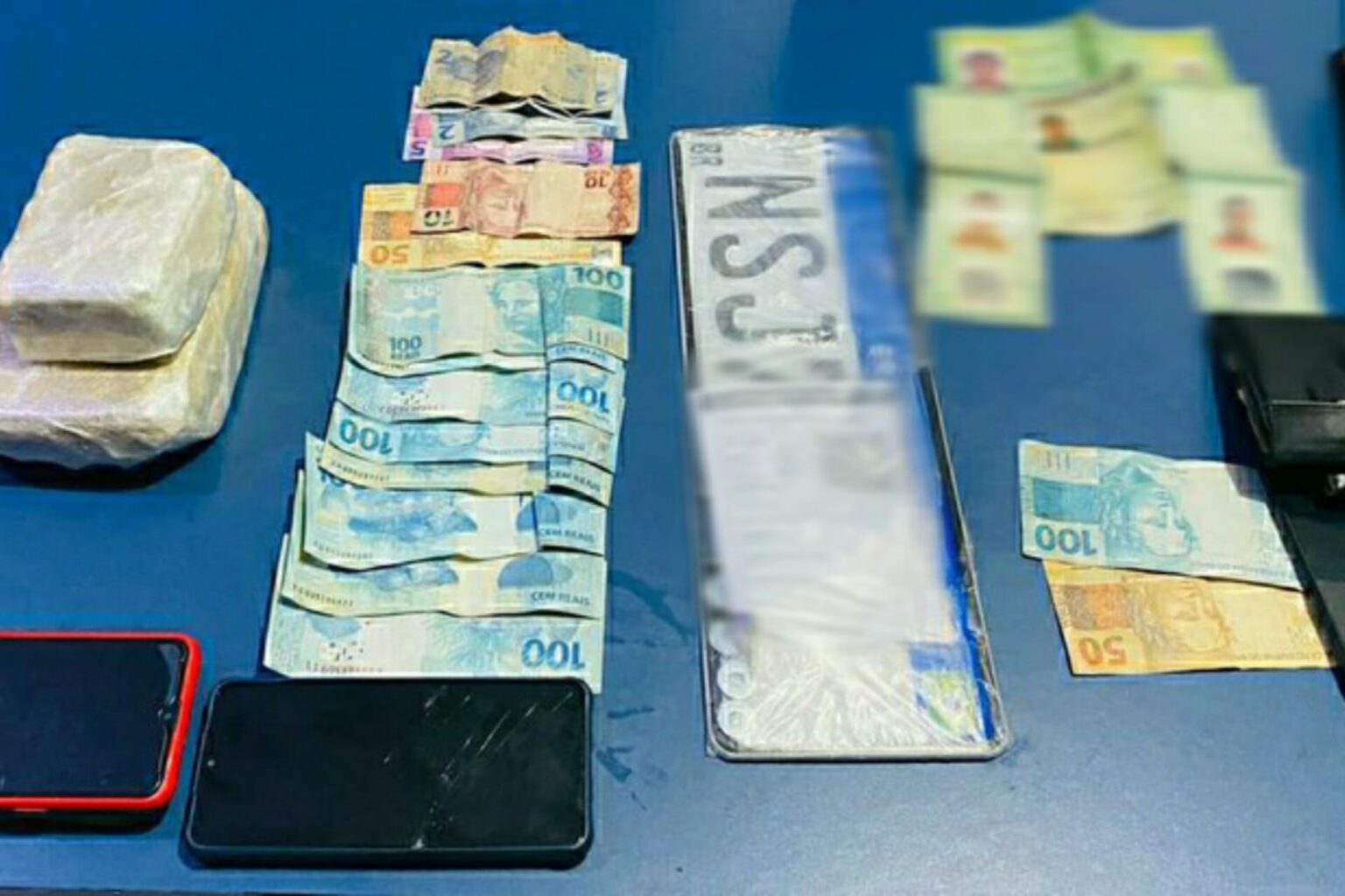PRF apreende pasta base de cocaína em Castanhal