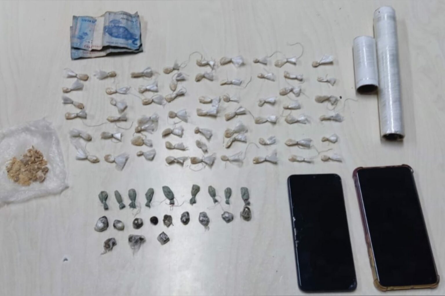 PM prende suspeito com 81 papelotes de entorpecentes no Pará