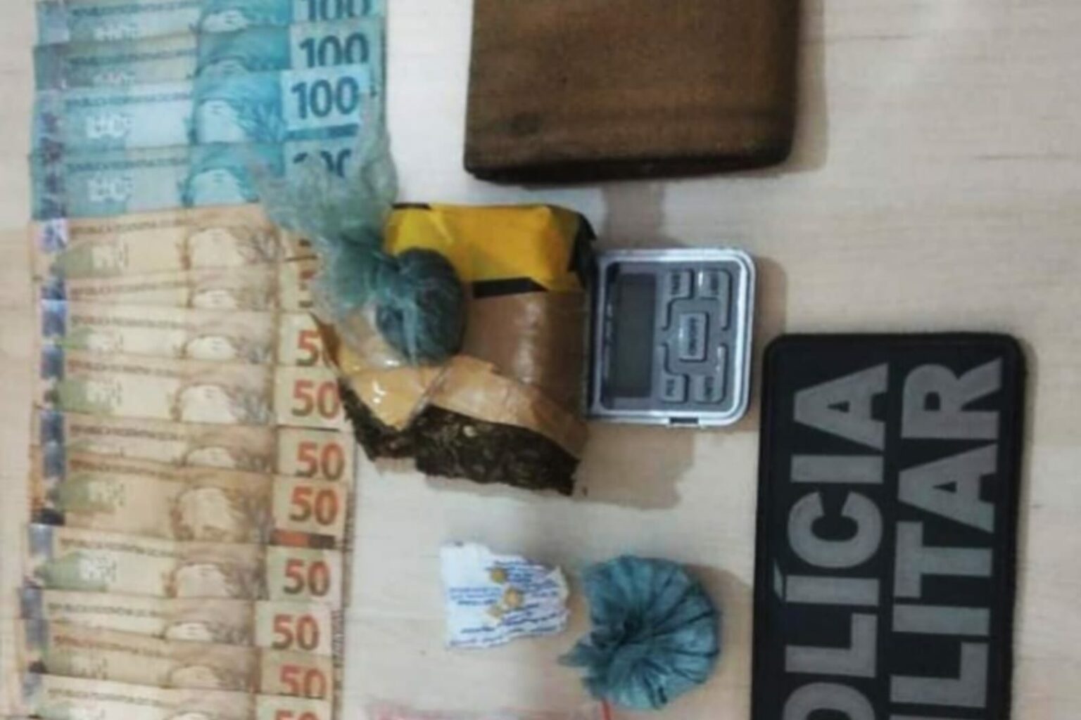 PM apreende drogas e suspeito por tráfico em Conceição do Araguaia