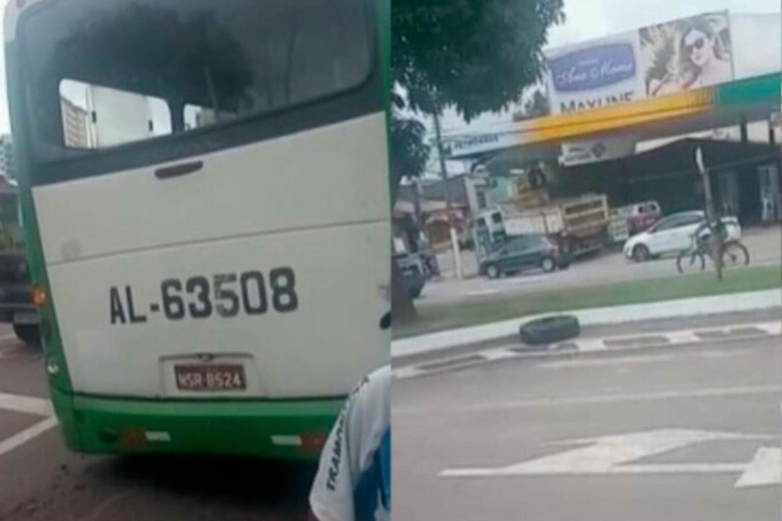 Ônibus perde rodas e assusta passageiros no Pará